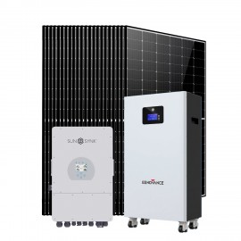 Солнечная электростанция 10кВт (SUNSYNK 10кВт/ LiFePO4 16,08кВт/ 22x DMEGC 450Вт)